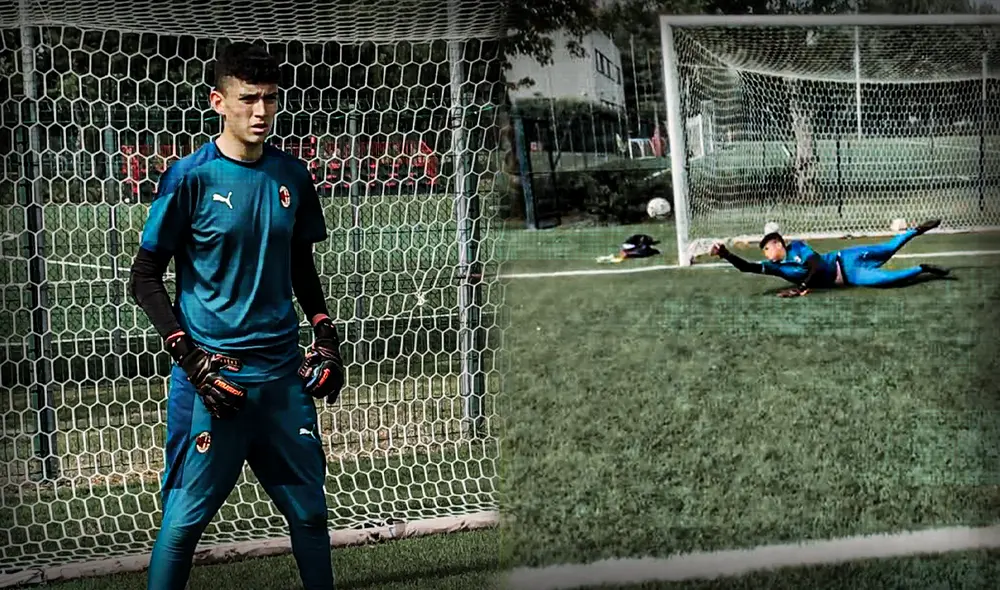 Antes de llegar al AC Milan, Paolo Doneda estuvo en GS Villa y US Aldini. También estuvo en la escuela de arqueros Accademia Portieri Di Calcio. Foto: Cortesía Paolo Doneda