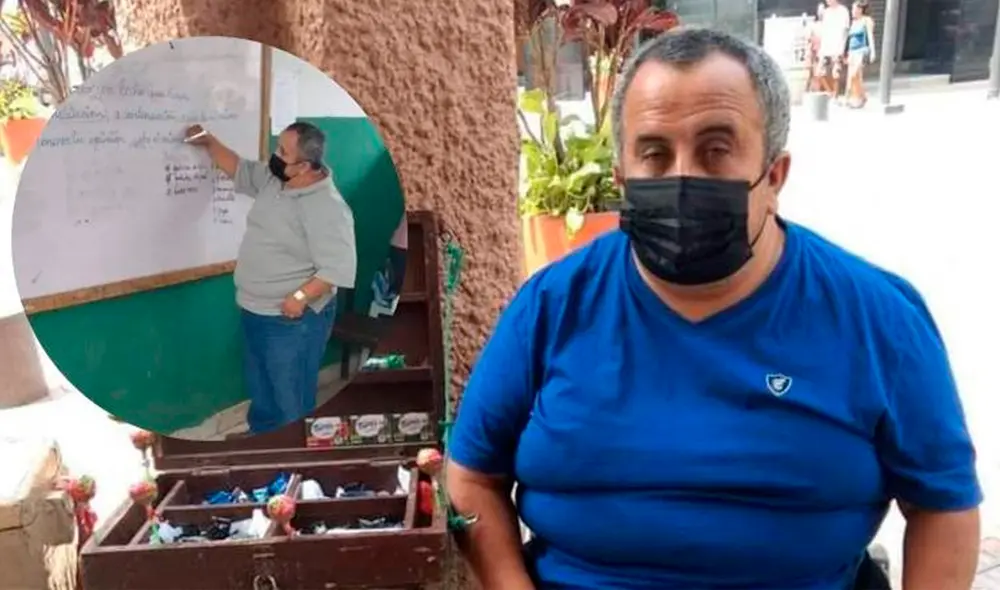 Tenía 40 años cuando consiguió el título de licenciado en Ciencias de la Educación en la Universidad Técnica de Manabí. Foto: Vistazo