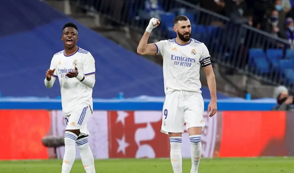 Con doblete de Benzema, Real Madrid venció 4-1 al Valencia. Foto: EFE. Con doblete de Benzema, Real Madrid venció 4-1 al Valencia. Foto: EFE.