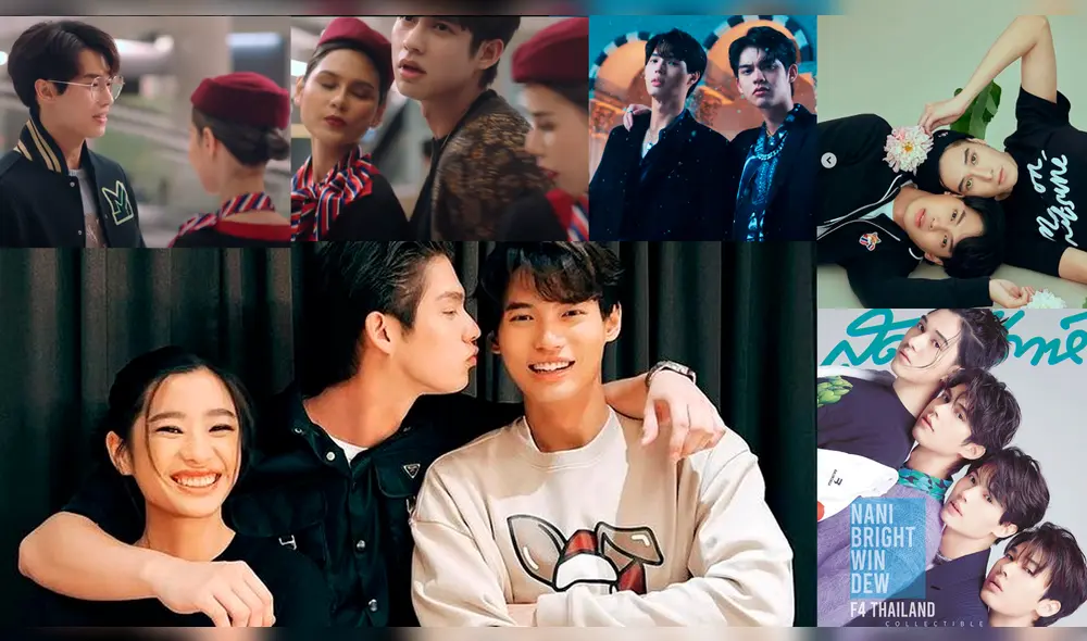 Los momentos más comentados de los fans de F4 Thailand. Foto: composición de GMMTV/ Instagram