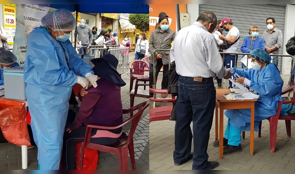 Los vacunatorios en plataformas comerciales como la Feria El Altiplano o Avelino Cáceres no atenderán este domingo. Foto: La República