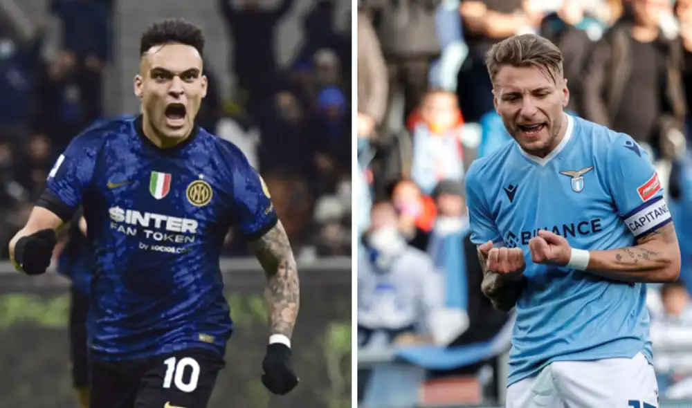 Inter es líder de la Serie A con 46 puntos. Foto: composición AFP/EFE