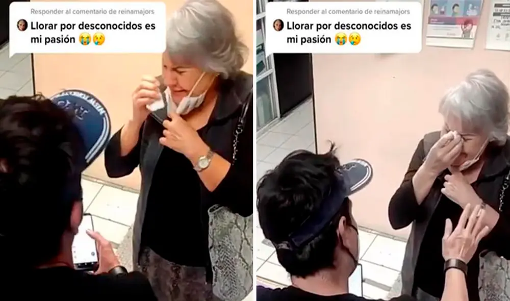 La anciana le entregó el teléfono al técnico, pues pensaba que presentaba fallas al no recibir ninguna llamada de sus hijos hace más de un año. Foto: captura de Facebook