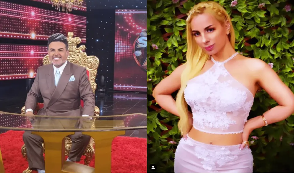 Andrés Hurtado agradeció el tiempo de servicio de Dalia Durán en su programa. Foto: Instagram/Andrés Hurtado/Dalia Durán