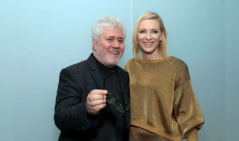 Manual para mujeres de la limpieza unirá a los ganadores del Oscar Pedro Almodóvar y Cate Blanchett. Foto: EFE