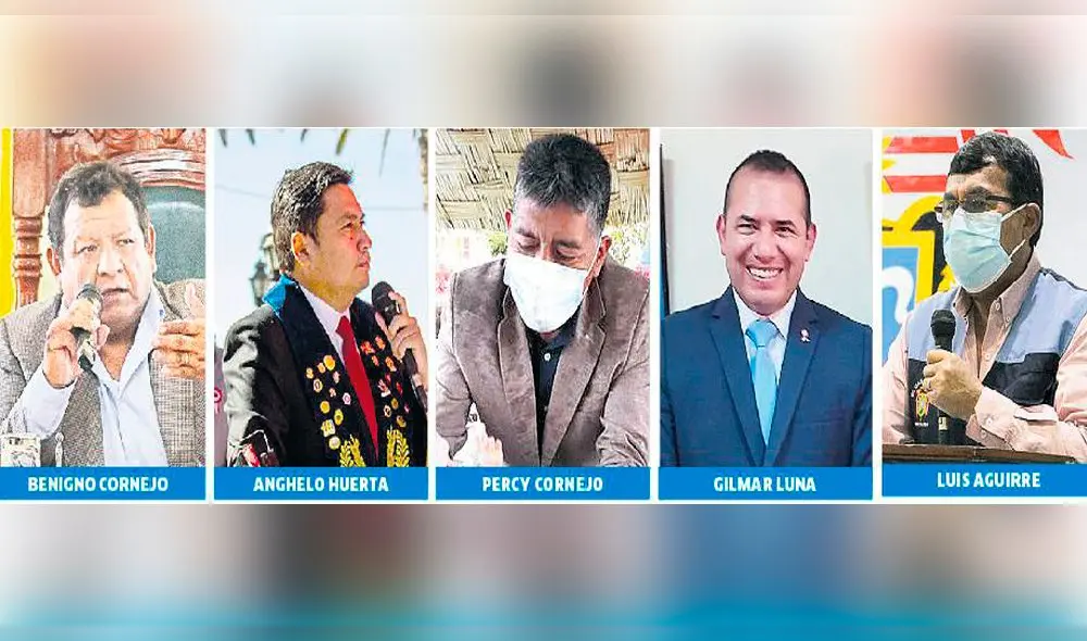 Alcaldes distritales de Arequipa que buscan llegar al sillón de la alcaldía provincial.