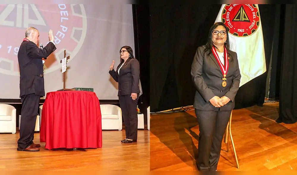 La primera decana es ingeniera civil graduada en la Universidad Nacional de San Agustín, de Arequipa, posee una maestría en Planeamiento y Gestión Urbano Ambiental y estudios concluidos de doctorado en Vivienda. Foto: composición LR/CIP