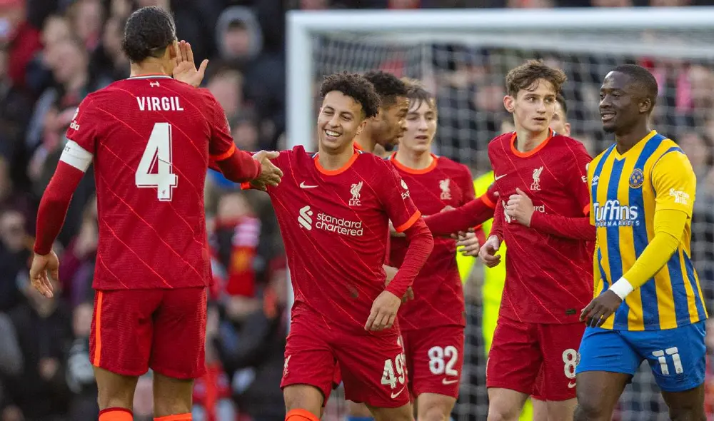 Los Reds se fueron al descanso con el marcador a su favor. Foto: Prensa Liverpool FC Los Reds se fueron al descanso con el marcador a su favor. Foto: Prensa Liverpool FC