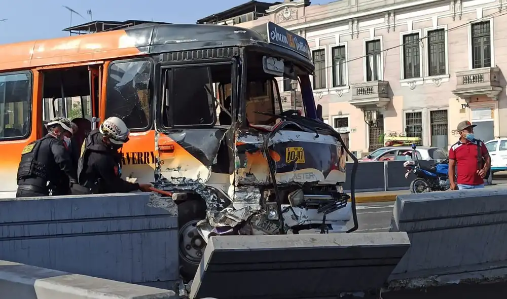 Accidente se produjo en horas de la mañana. Foto: Giuliana Castillo/ URPI-LR