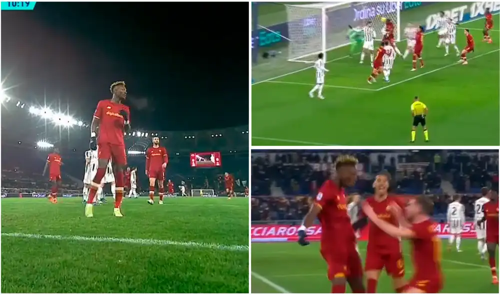 Tammy Abraham llegó esta temporada a la Roma. Foto: composición/ ESPN