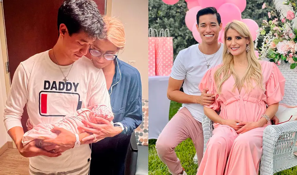 Cantantes, figuras de la TV e imitadores de Yo soy saludaron al músico y su esposa por la llegada de su primera hija. Foto: Tony Succar/Instagram