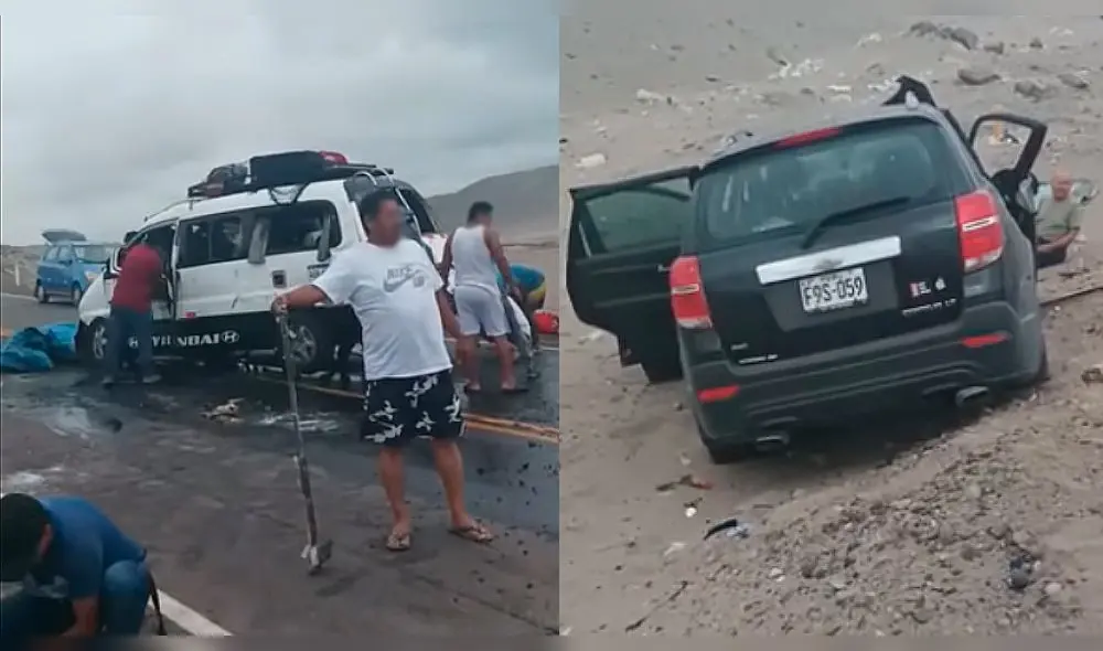 Los lastimados leves fueron evacuados a la posta médica del distrito y los más graves al hospital de Nazca. Foto: composición LR/difusión
