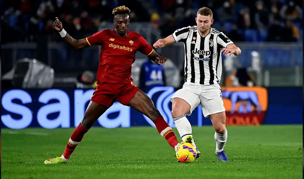 Juventus se acerca a puestos de Champions League con esta victoria sobre la Roma. Foto: EFE