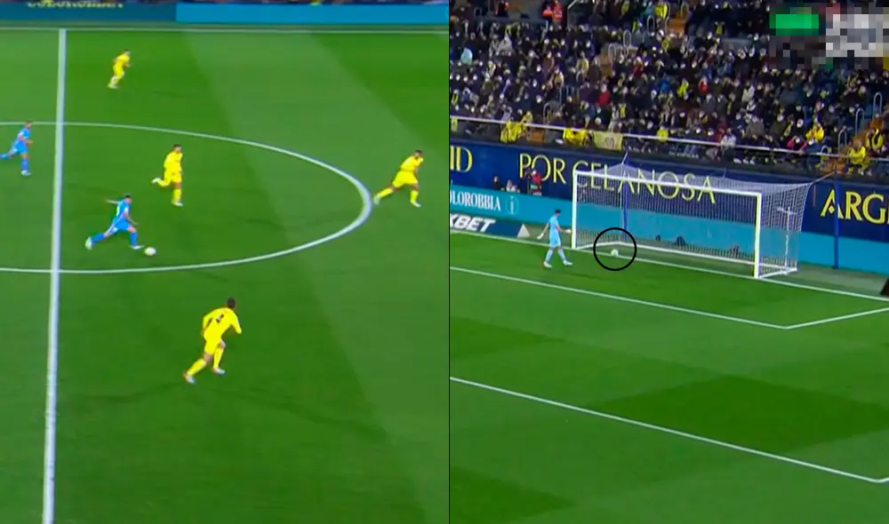 Atlético Madrid y Villarreal se miden en la jornada 20 de LaLiga Santander. Captura de DirecTV Sports