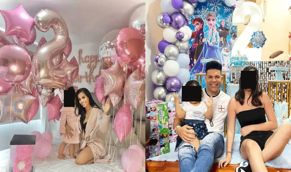Carlos 'Tomate' Barraza y Vanessa López destejan el cumpleaños de su hija por separado. Foto: Instagram/Carlos Tomate Barraza/Vanessa López Carlos 'Tomate' Barraza y Vanessa López destejan el cumpleaños de su hija por separado. Foto: Instagram/Carlos Tomate Barraza/Vanessa López