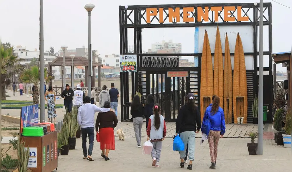 Pimentel es la playa más concurrida en la región Lambayeque durante el verano. Foto: Clinton Medina/La República. Pimentel es la playa más concurrida en la región Lambayeque durante el verano. Foto: Clinton Medina/La República.