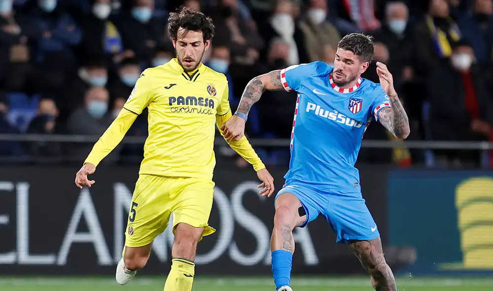 Atlético Madrid y Villarreal igualaron en una nueva jornada del fútbol español. Foto: EFE Atlético Madrid y Villarreal igualaron en una nueva jornada del fútbol español. Foto: EFE