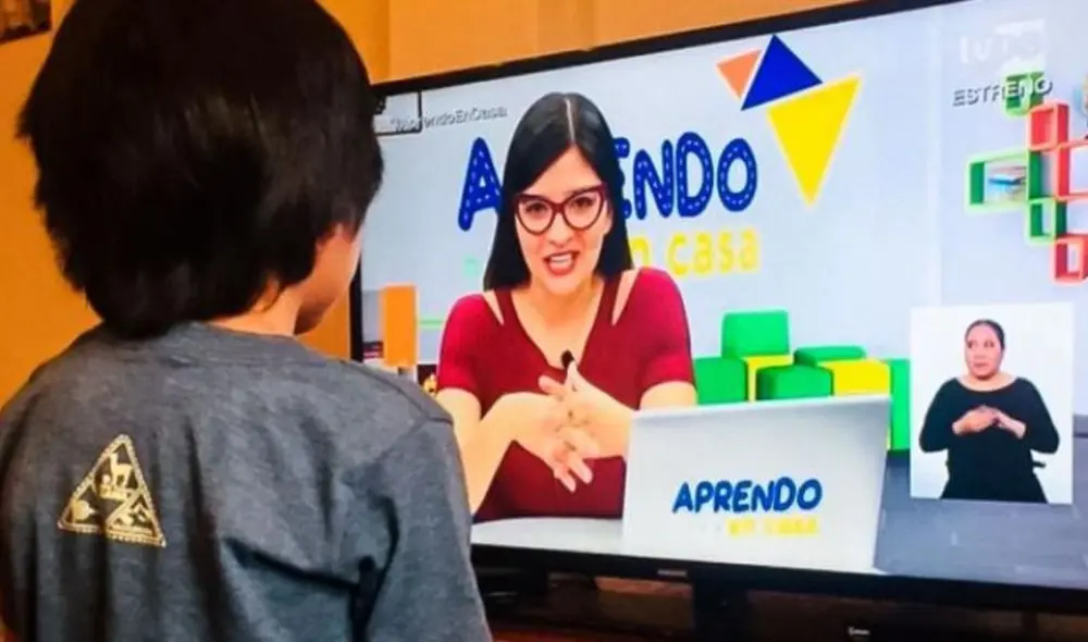 El Minedu ha dispuesto un programa veraniego que plantea continuar la enseñanza remota de cursos básicos. Foto: TV Perú.