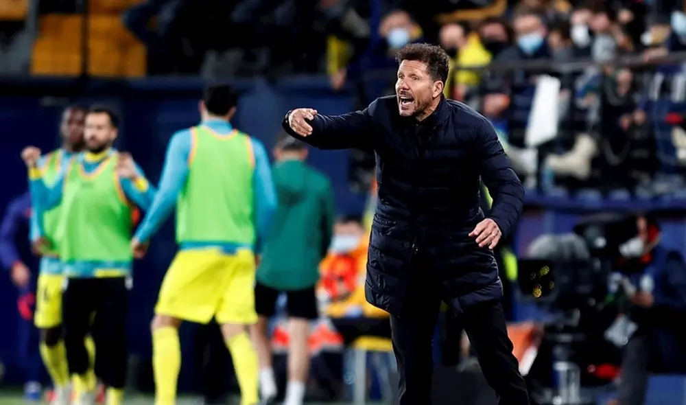 Diego Simeone ha ganado dos ligas españolas con el Atlético de Madrid. Foto: EFE