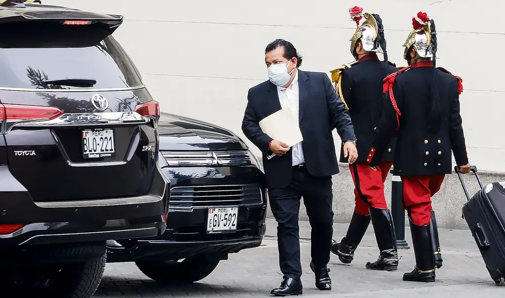 Bruno Pacheco es acusado del presunto delito de tráfico de influencia, entre otros. Foto: Antonio Melgarejo / La República Bruno Pacheco es acusado del presunto delito de tráfico de influencia, entre otros. Foto: Antonio Melgarejo / La República
