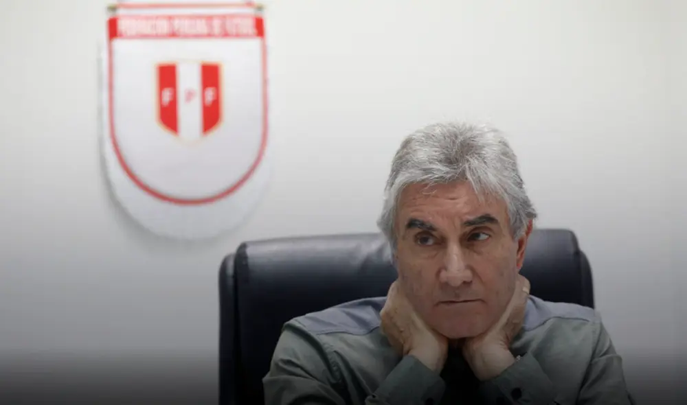 Juan Carlos Oblitas es el actual director deportivo de la FPF. Foto: GLR