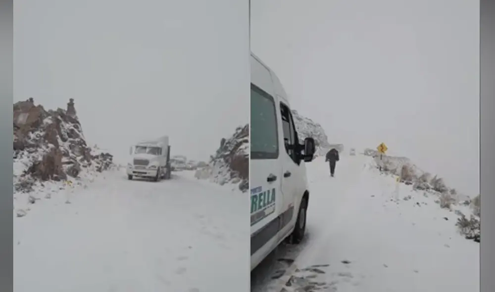 Senamhi advirtió que fenómeno continuará este lunes y martes. Foto: captura video Epa Noticias