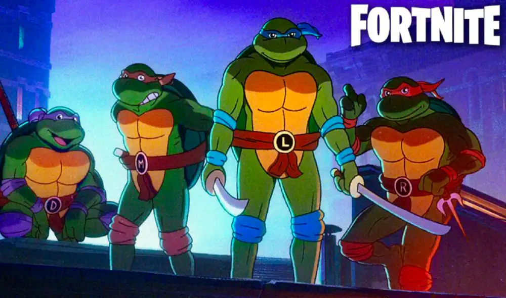 Atuendos de Leonardo, Miguel Ángel, Donatello y Rafael podrían llegar al Battle Royale. Foto: Techtribune