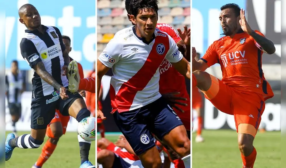 Algunos futbolistas del equipo de los extranjeros de la Liga 1 jugaron sus selecciones. Foto: composición LR/Liga 1