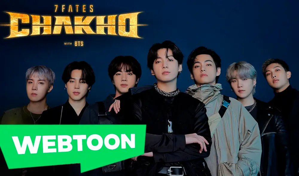 El webtoon de BTS es el primero de la serie SUPER CASTING, colaboración de HYBE y Naver. Foto: Naver Webtoon