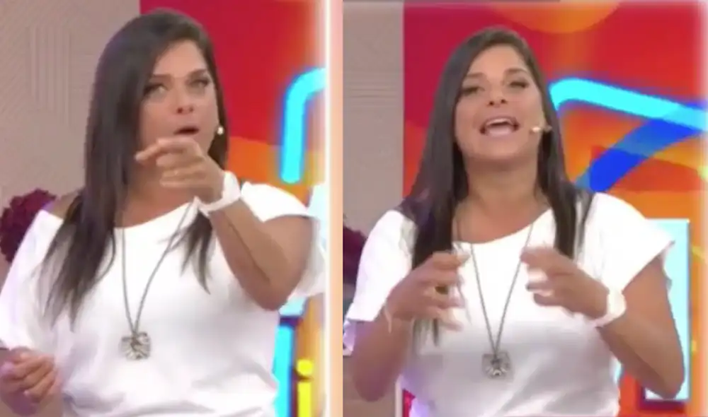 Giovanna Valcárcel criticó a las personas que 'venden' a sus amigos para generar polémica, en relación al caso Melissa Paredes. Foto: Mujeres al mando/captura Giovanna Valcárcel criticó a las personas que 'venden' a sus amigos para generar polémica, en relación al caso Melissa Paredes. Foto: Mujeres al mando/captura