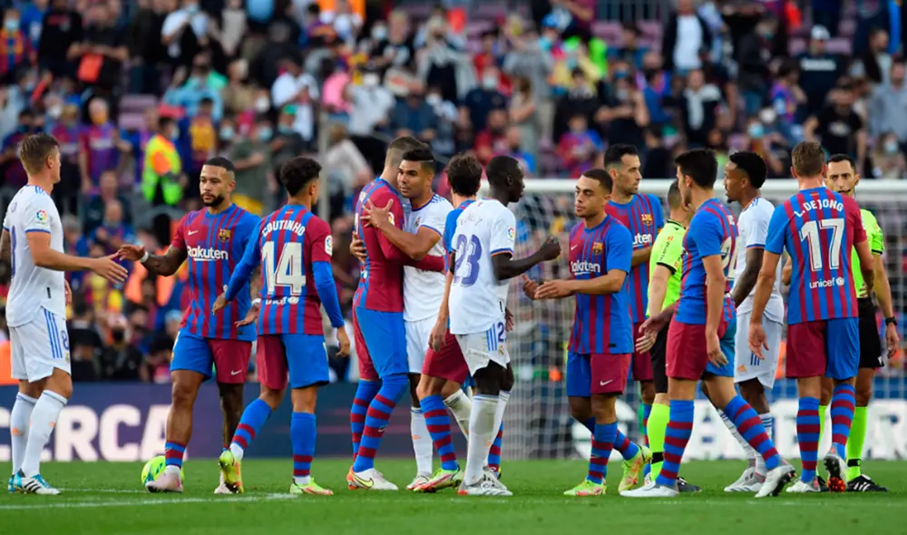 El primer Superclásico de España se desarrollará este miércoles en Arabia, correspondiente a la Supercopa española. Foto: AFP
