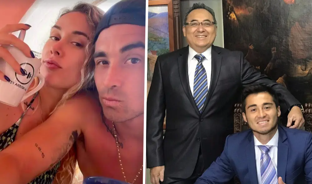 Rodrigo Cuba y Ale Venturo anunciaron su romance con la fotografía de un tierno beso. Foto: composición Instagram @gatocuba16