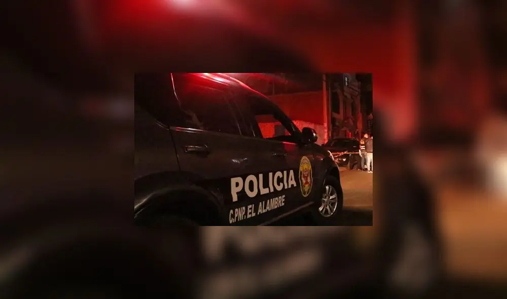 Efectivos de Comisaría El Alambre llegaron al lugar. Foto: La República