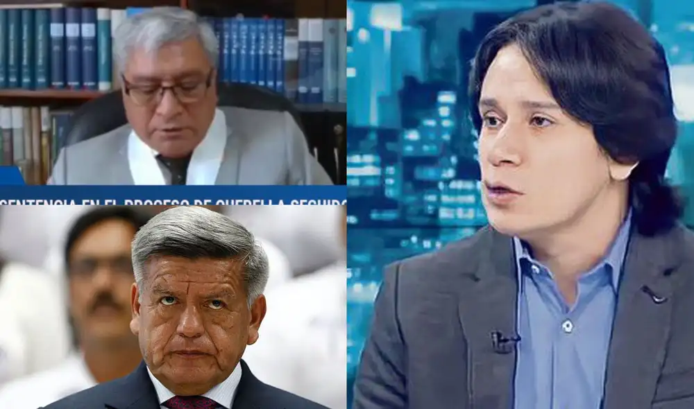 Periodista Christopher Acosta, autor del libro Plata como cancha, fue sentenciado a dos años de prisión suspendida. Foto: Composición LR