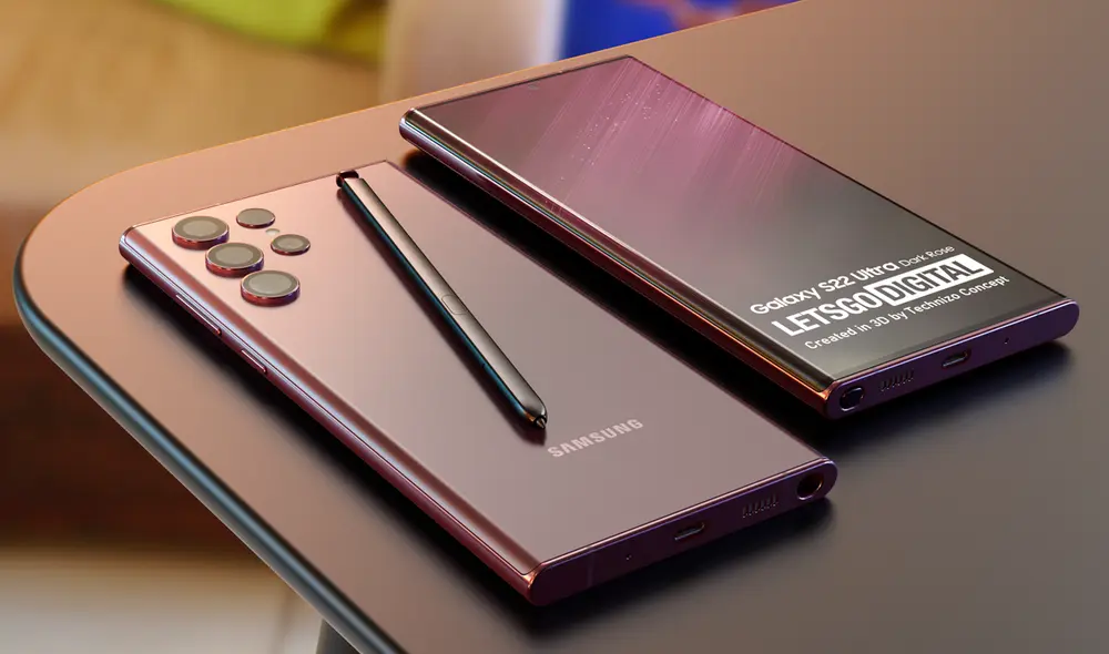 Se espera que la serie esté compuesta por el Galaxy S22, Galaxy S22+ y Galaxy S22 Ultra. Foto: LetsGoDigital