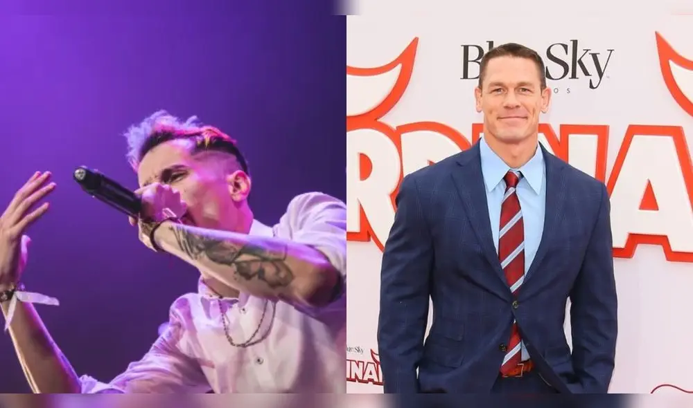 John Cena sigue a Skone en Twitter y fans se hacen notar inmediatamente. Foto: Urban Roosters/AFP