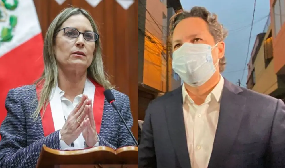 María del Carmen Alva mostró su desacuerdo con la designación de Daniel Salaverry como presidente de Perupetro. Foto: composición/GLR