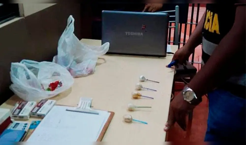 Esta ilícita mercadería estaba destinada para el recluso Joseph Manrique Nina. Foto: INPE Esta ilícita mercadería estaba destinada para el recluso Joseph Manrique Nina. Foto: INPE