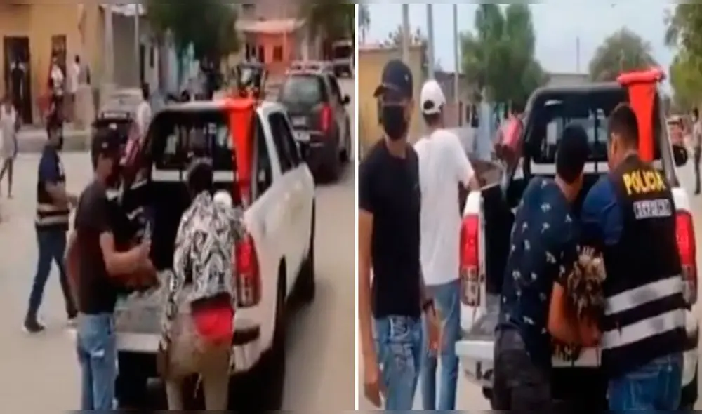 Operativo se desarrolló en el barrio San José, Tumbes. Foto: captura de Exitosa