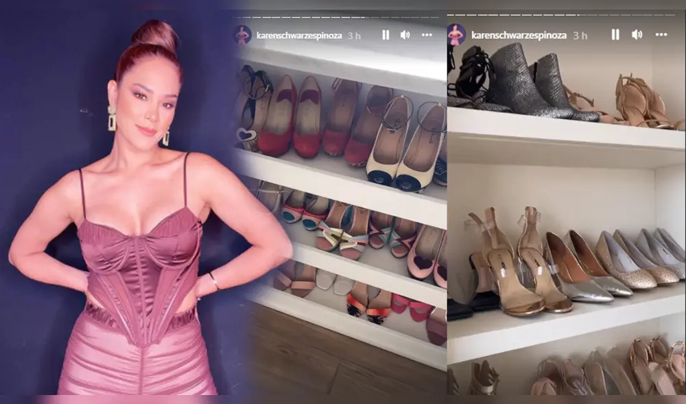 Karen Schwarz mostró su proceso de preparación para una edición de Yo soy, grandes batallas internacional. Foto: Karen Schwarz/Instagram Karen Schwarz mostró su proceso de preparación para una edición de Yo soy, grandes batallas internacional. Foto: Karen Schwarz/Instagram