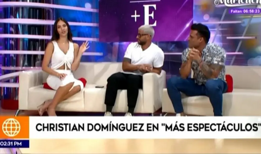 El conductor y el cantante coincidieron en temas relacionados a las parejas. Foto: América TV