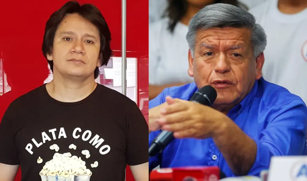 Christopher Acosta fue sentenciado a 2 años de prisión suspendida tras denuncia de César Acuña por libro Plata como cancha. Foto: composición/La República