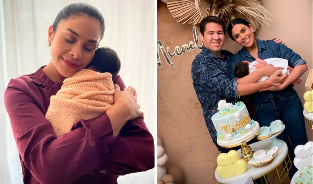 Maricarmen Marín y el productor Sebastián Martins tuvieron su primera hija el último 10 de diciembre. Foto: Instagram/Maricarmen Marín