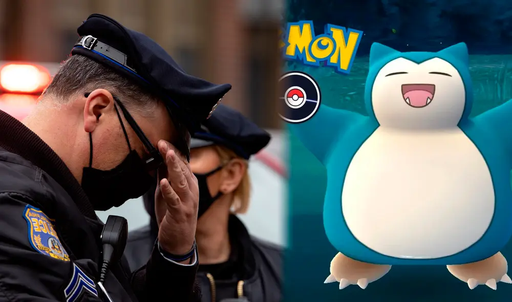 Los oficiales fueron acusados de mala conducta tras ir por un Snorlax y no haber atendido el llamado de apoyo. Foto: composición/AFP Los oficiales fueron acusados de mala conducta tras ir por un Snorlax y no haber atendido el llamado de apoyo. Foto: composición/AFP