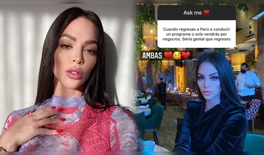 La figura pública se mostró muy contenta con los proyectos que tiene pensado ejecutar este 2022. Foto: Sheyla Rojas/Instagram La figura pública se mostró muy contenta con los proyectos que tiene pensado ejecutar este 2022. Foto: Sheyla Rojas/Instagram