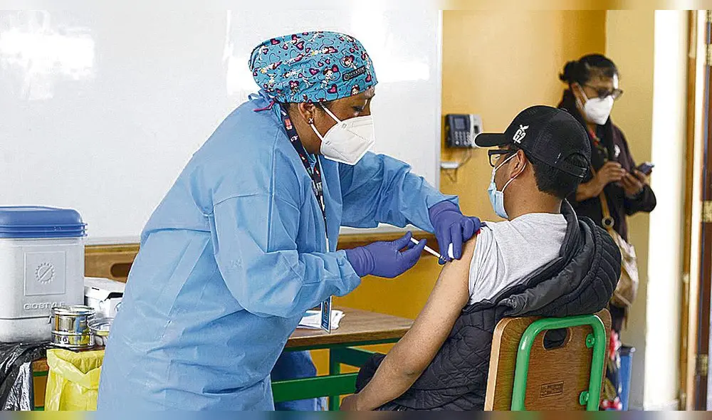 Mejora. Inmunización en Puno ya superó el 50%. Mejora. Inmunización en Puno ya superó el 50%.