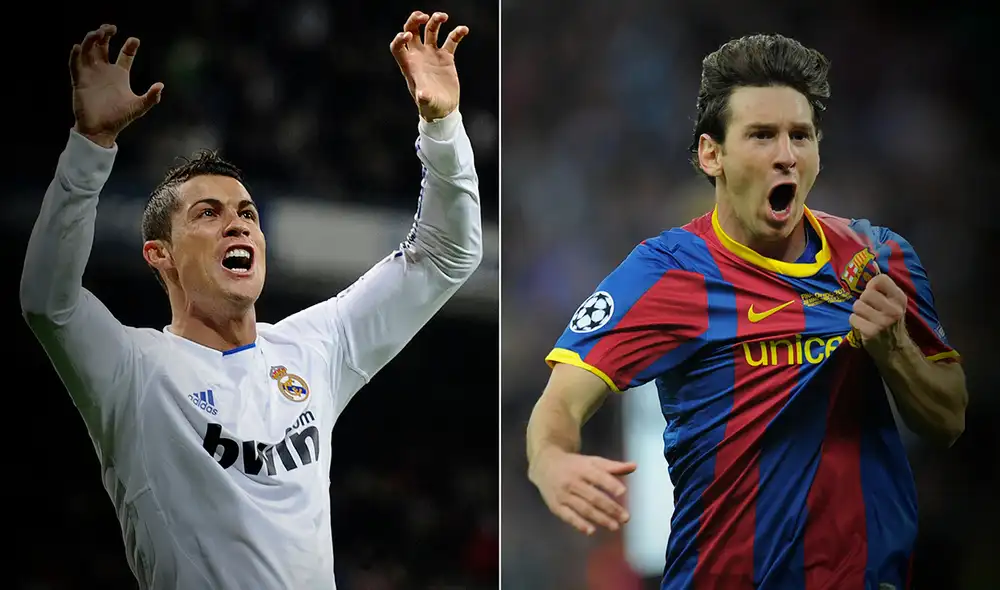 Cristiano Ronaldo y Lionel Messi dos leyendas del Real Madrid y FC Barcelona, respectivamente. Foto: composición/ AFP Cristiano Ronaldo y Lionel Messi dos leyendas del Real Madrid y FC Barcelona, respectivamente. Foto: composición/ AFP