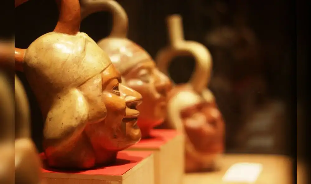 Ceramios están en custodia de la comuna de Moche. Foto: Andina Ceramios están en custodia de la comuna de Moche. Foto: Andina