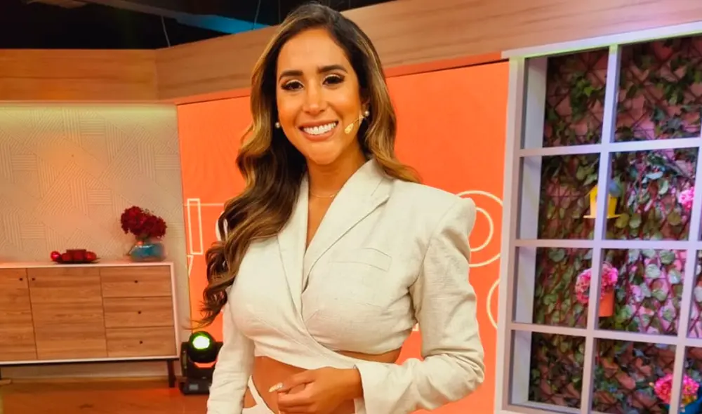 Melissa Paredes reapareció en Mujeres al mando. Foto: GLR Melissa Paredes reapareció en Mujeres al mando. Foto: GLR