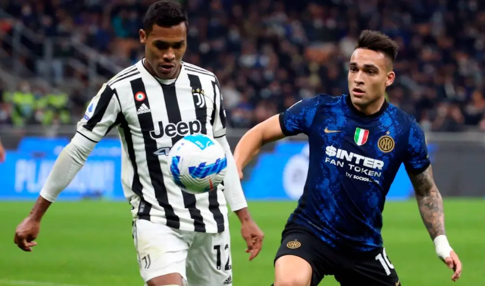 Juventus (campeón Copa Italia) y el Inter (campeón Serie A) definen al ganador de la Supercopa de Italia. Foto: EFE